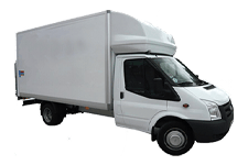 Car Hire Tamworth - Ford Luton Box Tail Lift - Van hire Tamworth